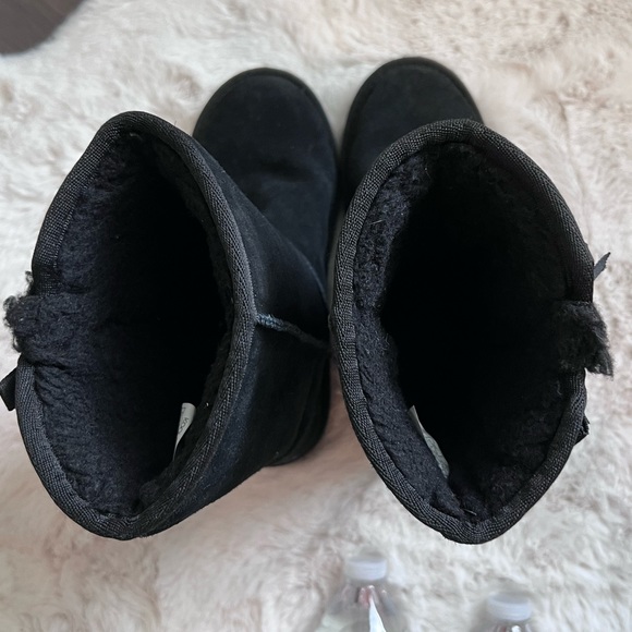 Koolaburra by Ugg Victoria Black Tall Bow Boots Size 5 - Picture 8 of 11